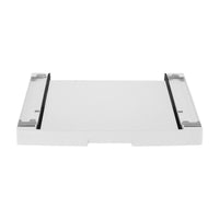 LG DSTWH connection kit with sliding shelf, front view, sliding shelf inserted