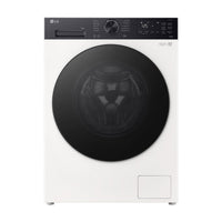 LG F4X5511THB washing machine, front view, closed door