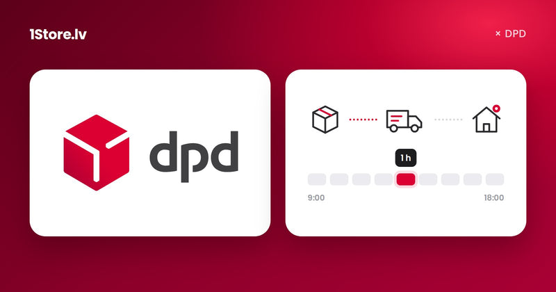 1Store.lv un DPD – piegāde visā Latvijā