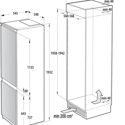 GORENJE NRKI519E41 — 10
