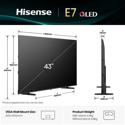 HISENSE 43E7Q