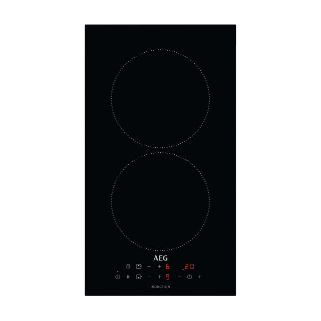 Черная индукционная варочная панель AEG IKB32300CB
