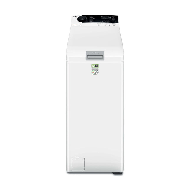 White top-loading washing machine AEG LTR8E363E
