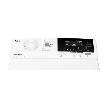 AEG LTRG162E, control panel