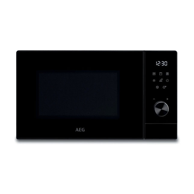 Black microwave oven AEG MFB295DB