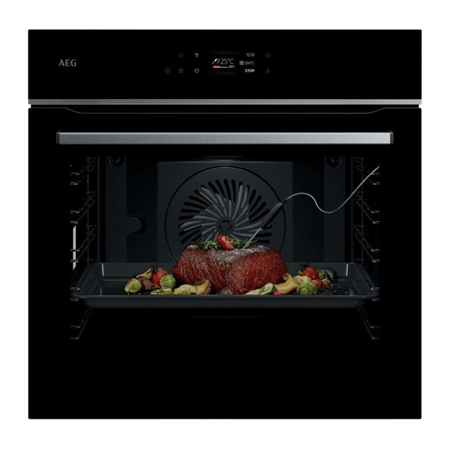 Black cepeškrāsns AEG OS6PB631AB