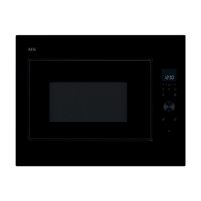 Черная встраиваемая микроволновая печь AEG TB6SM261FB