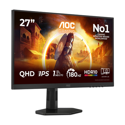 AOC Q27G4XF melns, slīpi