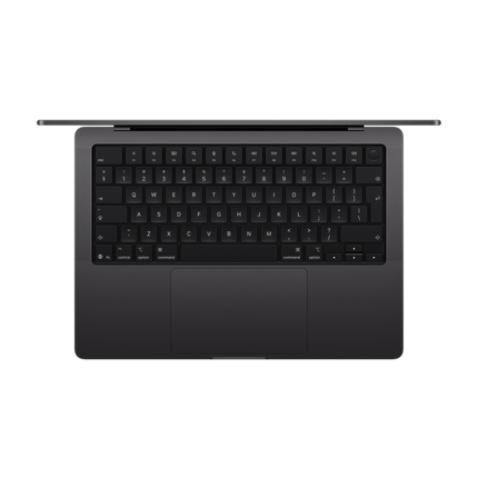 Apple MacBook Pro 14.2" M5 24GB/1TB Space Black, keyboard