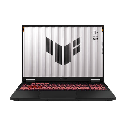 Asus TUF Gaming A16 (2025) FA608UM-QT013W 90NR0KV1-M00330 portatīvais dators, skats no priekšas
