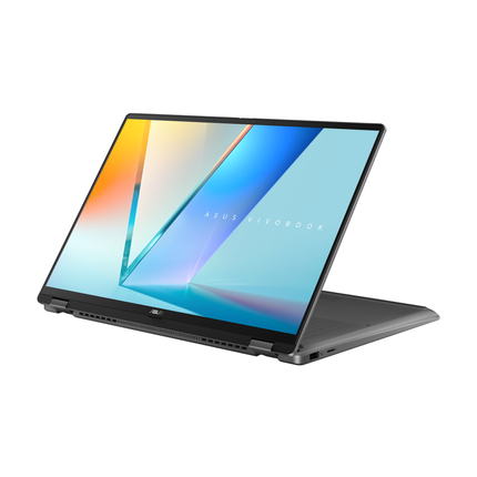 ASUS Vivobook 16 Flip Matte Gray, slīpi, 6. attēls