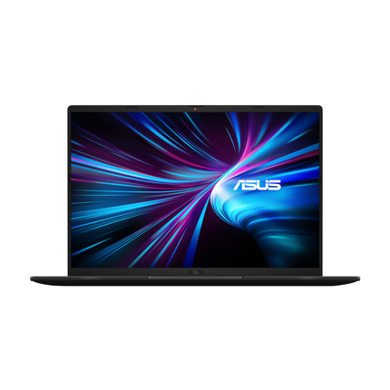 ASUS V16 V3607VM black, angled view