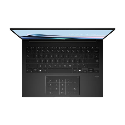 ASUS Zenbook 14 OLED UM3406GA Jade Black, slīpi, 3. attēls
