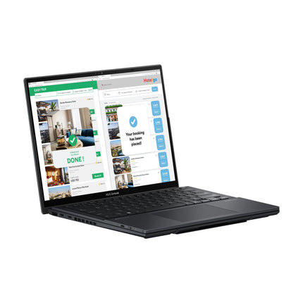 ASUS Zenbook Duo UX8406CA Inkwell Gray, slīpi