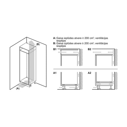 Bosch KIR815SE0 Iebūvējams ledusskapis, 5. attēls