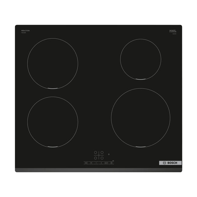 Melna indukcijas plīts virsma Bosch PIE631BB5E