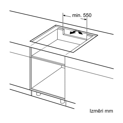 Bosch PUE611BB6E Iebūvējamā plīts virsma, 5. attēls