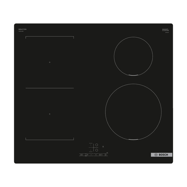 Melna indukcijas plīts virsma Bosch PWP611BB5E