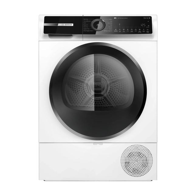 Белая сушильная машина с тепловым насосом Bosch WQN246DESN