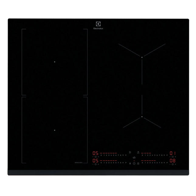 Melna indukcijas plīts virsma Electrolux CIS62450