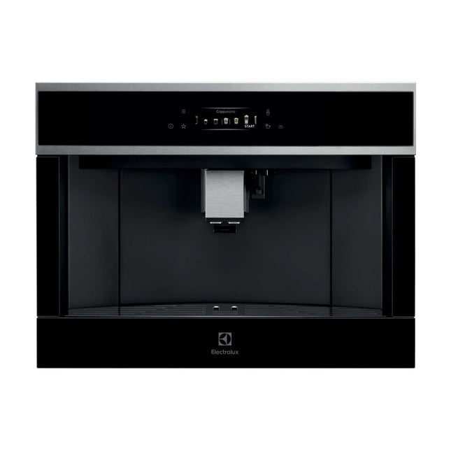 Nerūsējošā tērauda iebūvējamais kafijas automāts Electrolux EBC85X