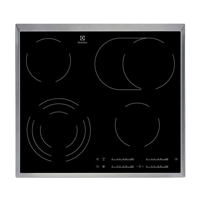 Black built-in hob Electrolux EHF46547XK