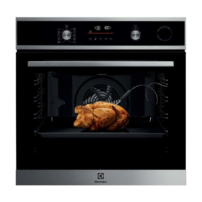 Stainless steel oven with steam function Electrolux EOC6H76X