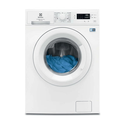White washing machine with dryer Electrolux EW5W468WE, front view