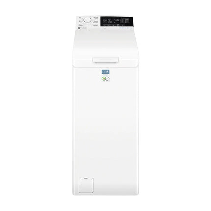 White top-loading washing machine Electrolux EW6T3372E, front view