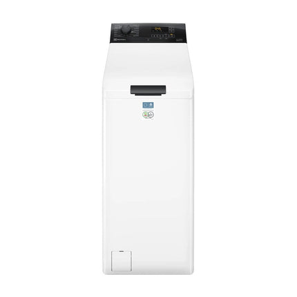 White top-loading washing machine Electrolux EW6T826E, front view