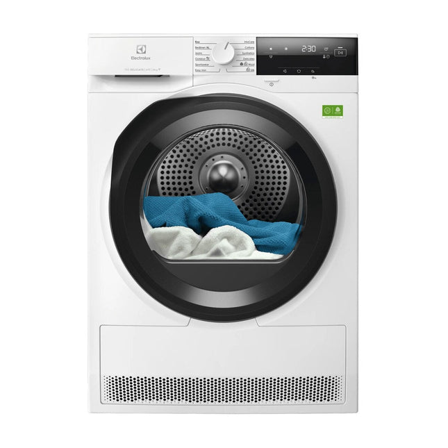 Белая сушильная машина с тепловым насосом Electrolux EW7D38BNCE