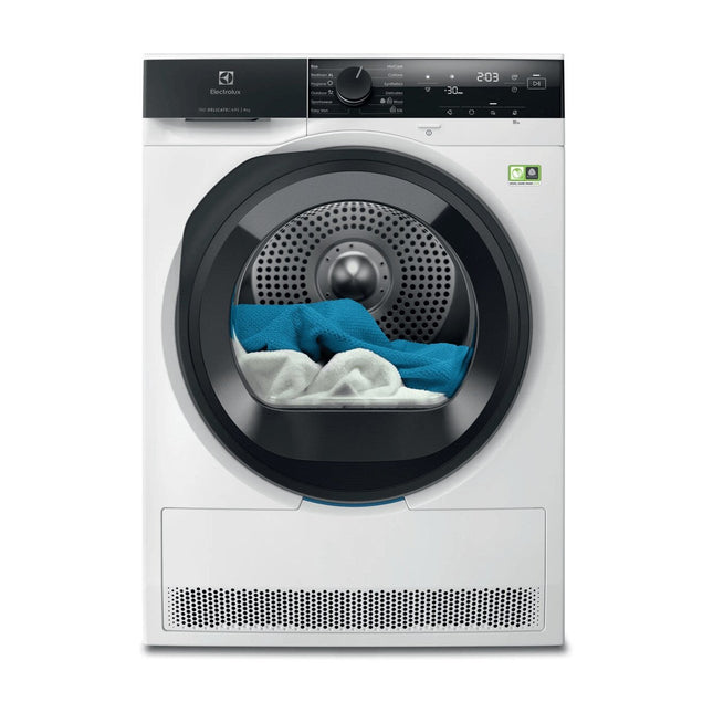 Белая сушильная машина с тепловым насосом Electrolux EW7D495UE