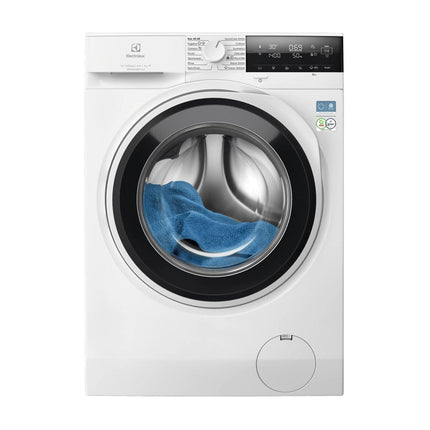 Белая стиральная машина Electrolux EW7F3494FQE, вид спереди