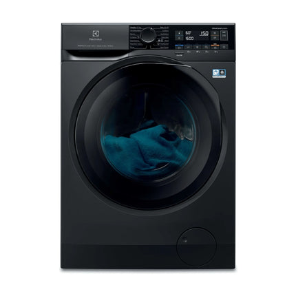 Серая стиральная машина с сушкой Electrolux EW8W261BG, вид спереди