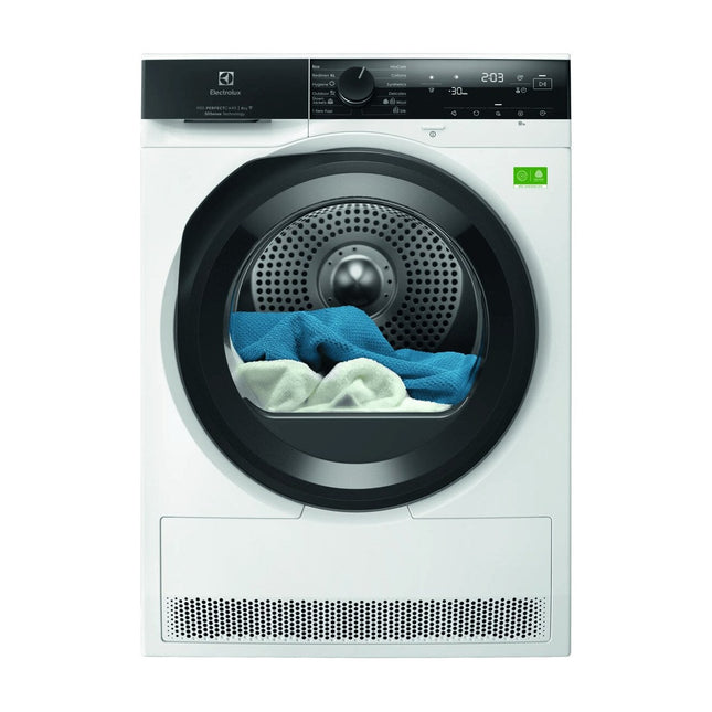 Белая сушильная машина с тепловым насосом Electrolux EW9D4854K1E
