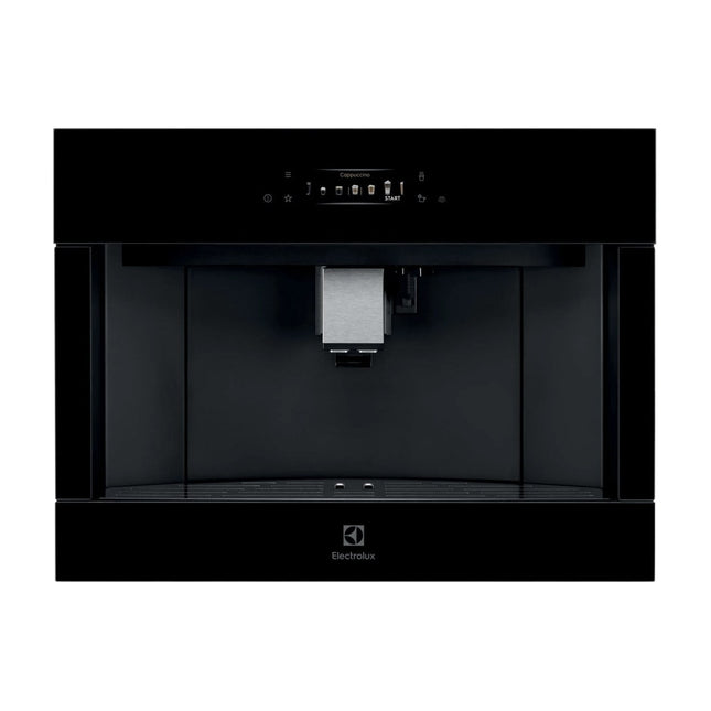 Melns iebūvējamais kafijas automāts Electrolux KBC85Z