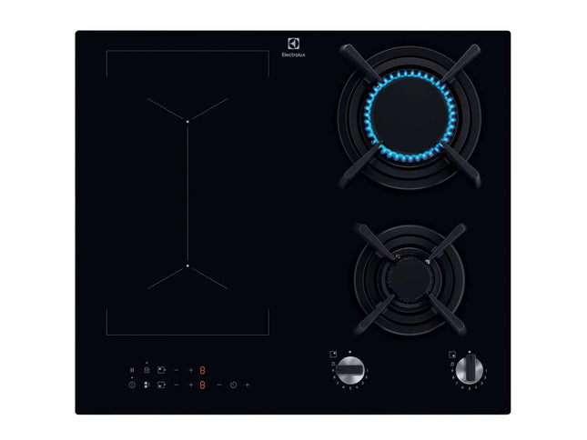 Melna kombinētā virsma Electrolux KDI641723K