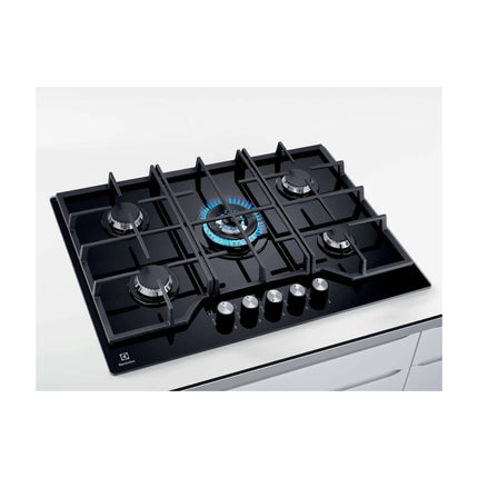 Electrolux KGG75362K, skats slīpi no priekšas