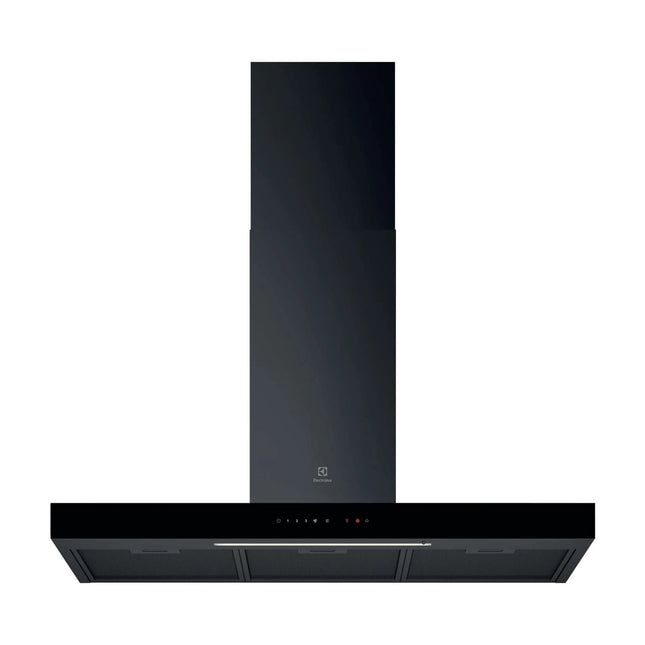 Черная настенная вытяжка с Hob2Hood Electrolux LFT819K