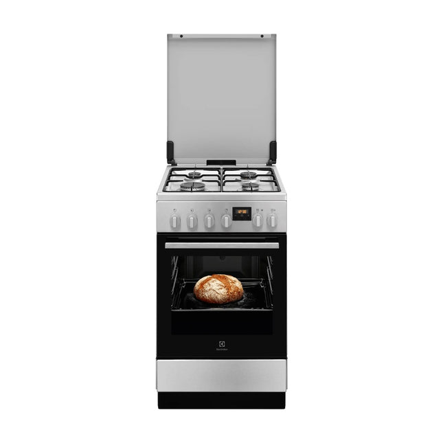 Nerūsējošā tērauda kombinētā plīts Electrolux LKK560229X