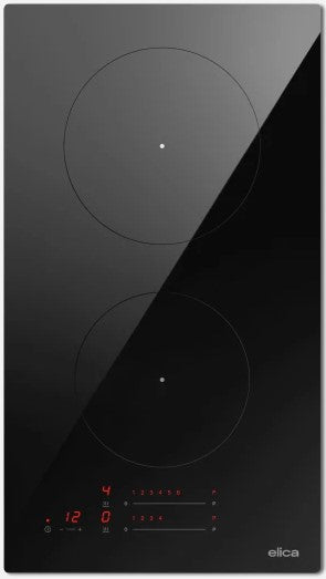 Black induction hob Elica PRIMIS 302 BL