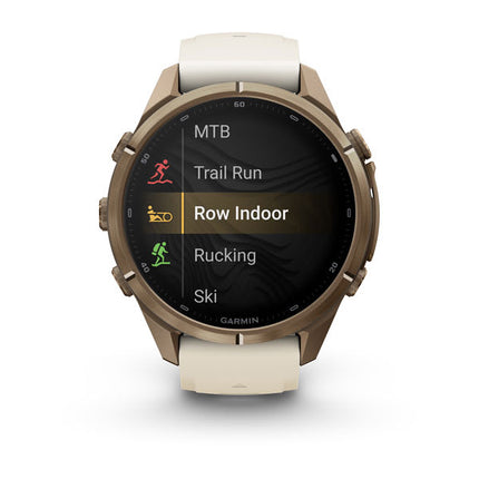 Garmin fēnix 9 Pro inReach 43 mm Autumn Gold, detaļa, 5. attēls