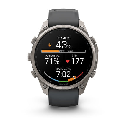 Garmin Fenix 9 Pro 47mm inReach Titanium Graphite, detail