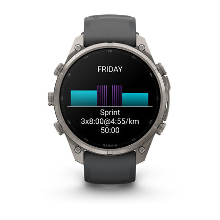 Garmin Fenix 9 Pro 47mm inReach Titanium Graphite, detail, image 5