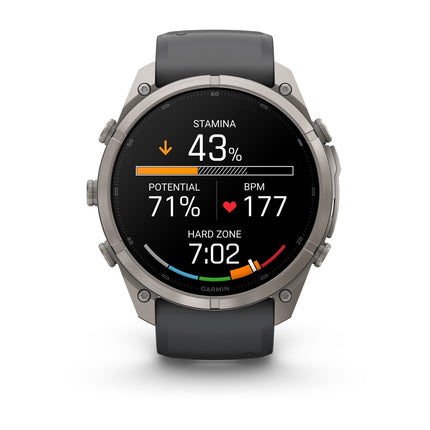 Garmin Fenix 9 Pro 51mm inReach Titanium Graphite, деталь