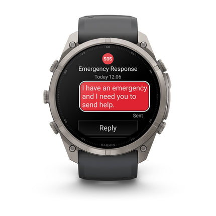 Garmin Fenix 9 Pro 51mm inReach Titanium Graphite, деталь, фото 7