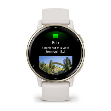 Garmin Vivoactive 5 Cream, slīpi