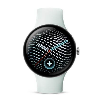 Google Pixel Watch 5 45mm BT sudraba, priekšpuse