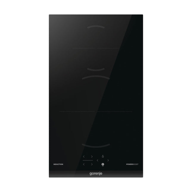 Melna indukcijas plīts virsma Gorenje GI3201BC