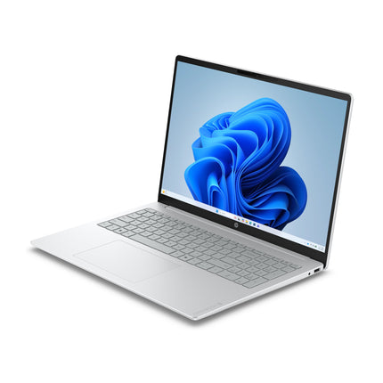 HP OmniBook 3 16 Glacier Silver, angled view, image 3